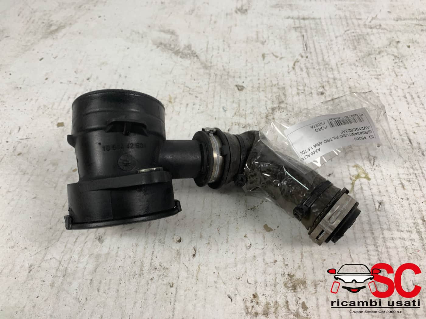 AV219C623AF TUBO ASPIRAZIONE FILTRO ARIA FORD Fiesta 6° Serie diesel