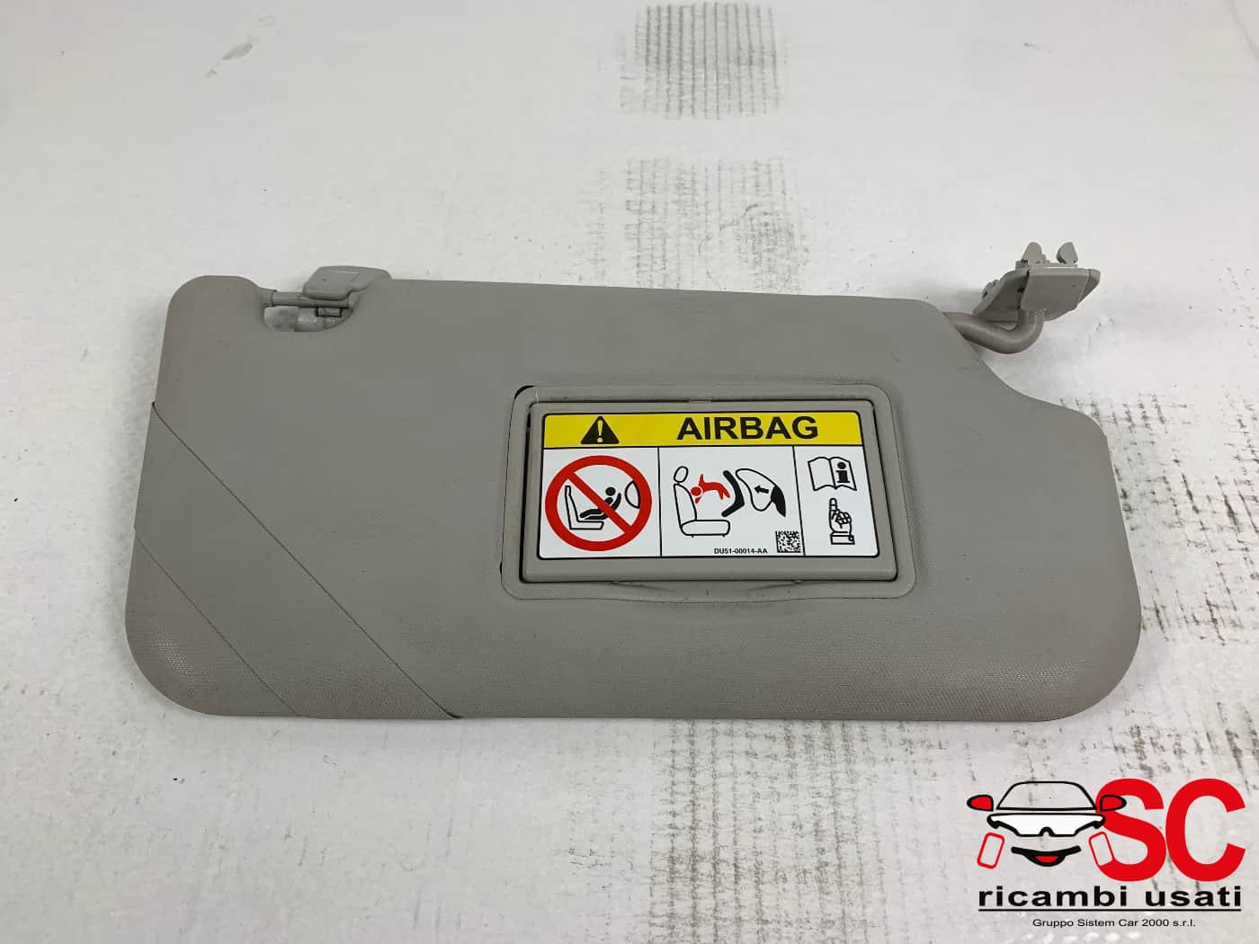 PARASOLE ALETTA LATO PASSEGGERO FORD Fiesta 6° Serie DU5100014AA (08>17)
