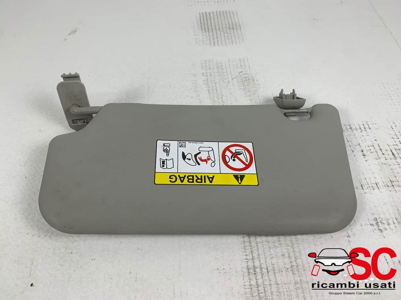 PARASOLE ALETTA LATO PASSEGGERO FORD Fiesta 6° Serie DU5100014AA (08>17)