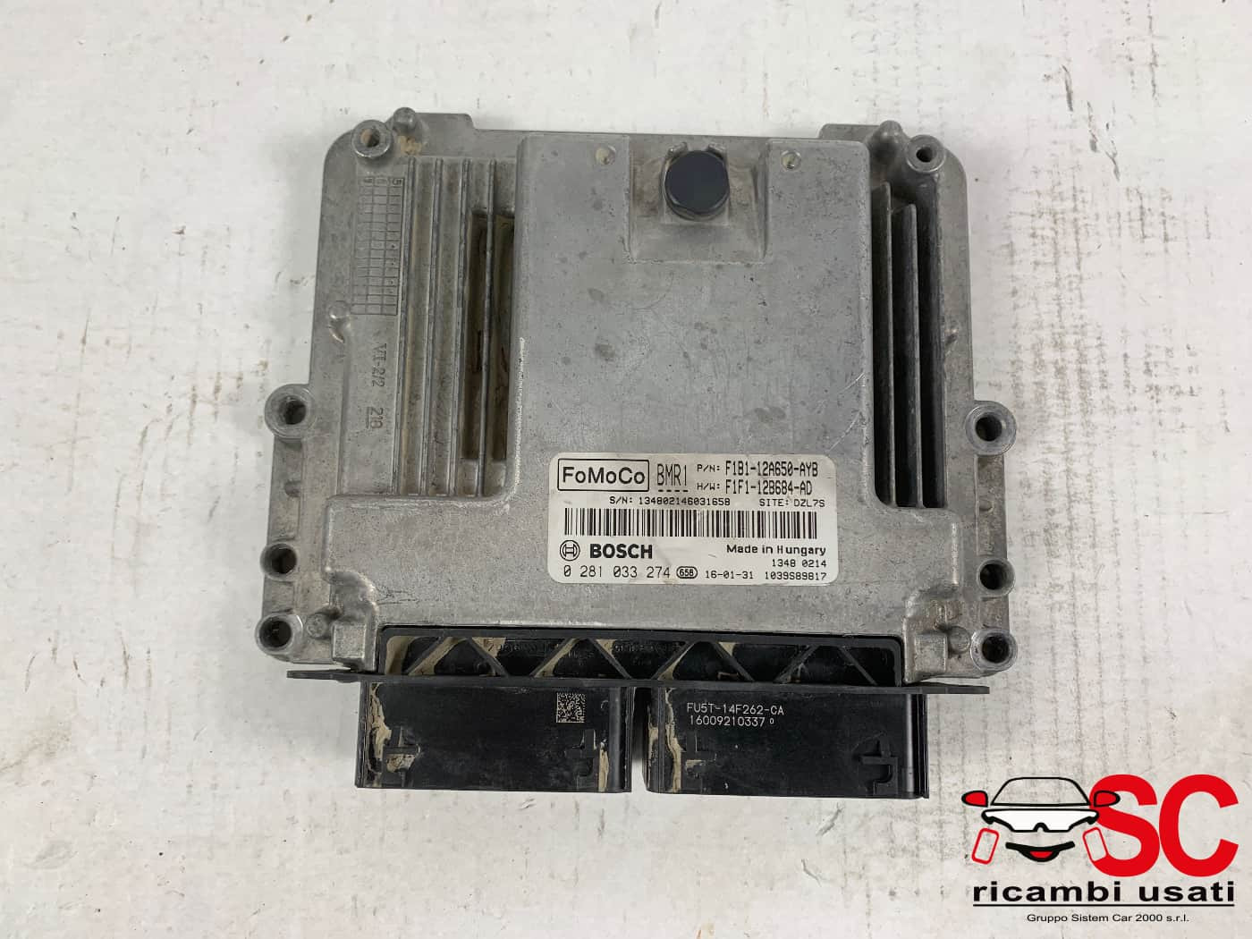 F1B112A650AYB CENTRALINA MOTORE FORD Fiesta 6° Serie Diesel