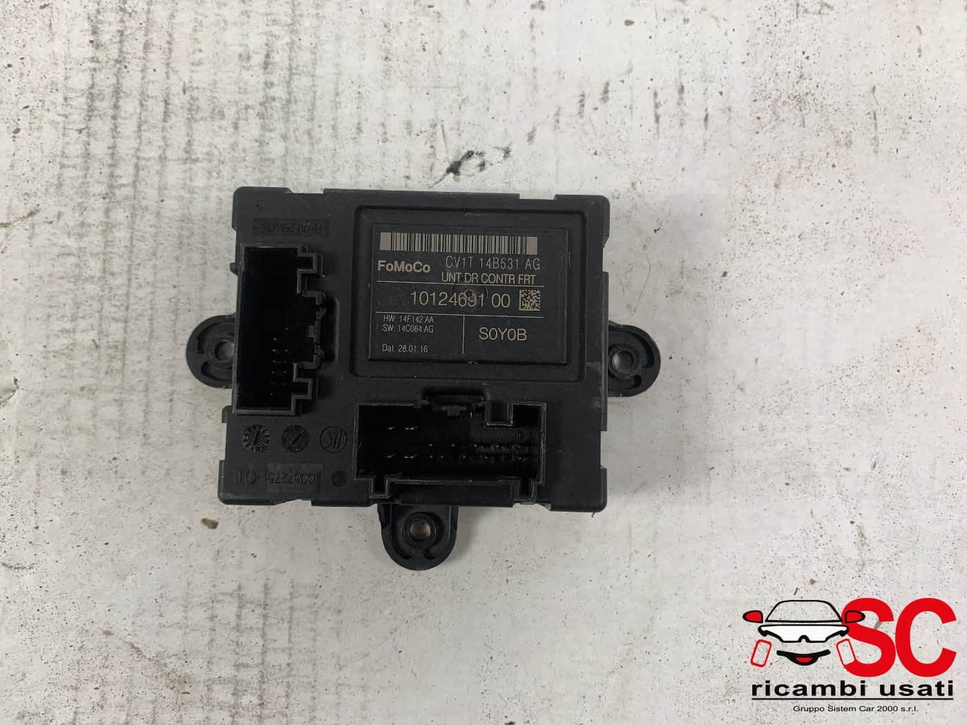 CENTRALINA PORTA SX GUIDA FORD Fiesta 6° Serie CV1T14B531AG (08>17)
