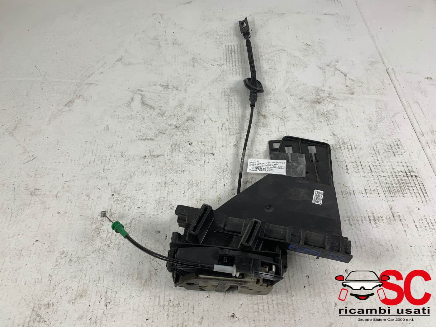 SERRATURA POSTERIORE DESTRA FORD Fiesta 6° Serie 8A6AA26412AE (08>17)