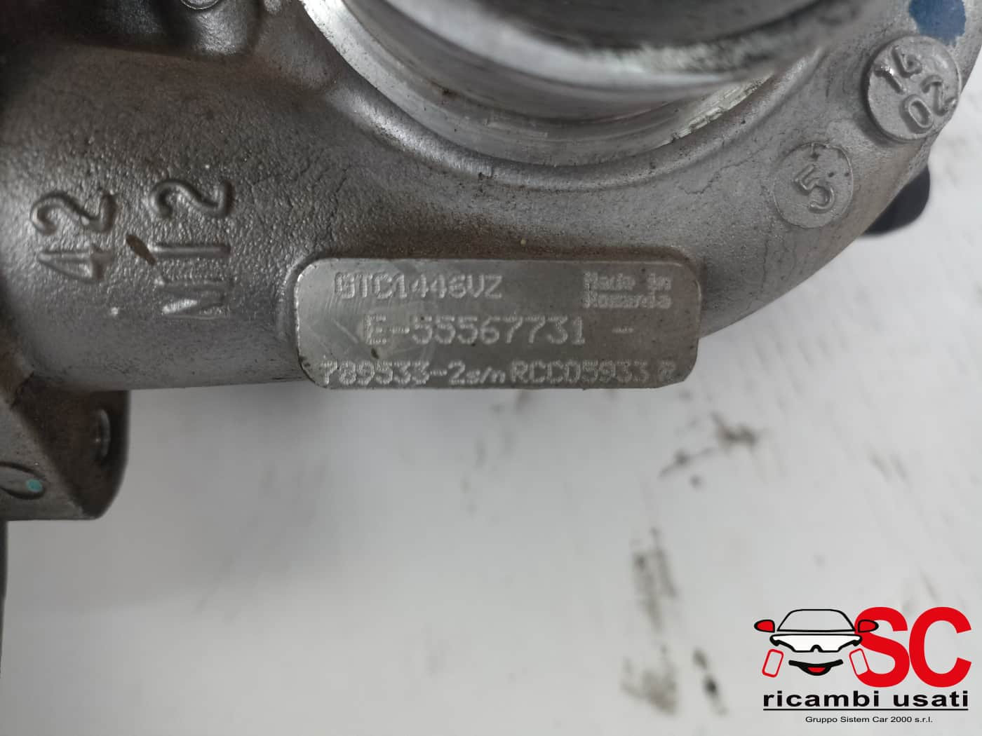 55567731 TURBINA OPEL Mokka 1° Serie diesel