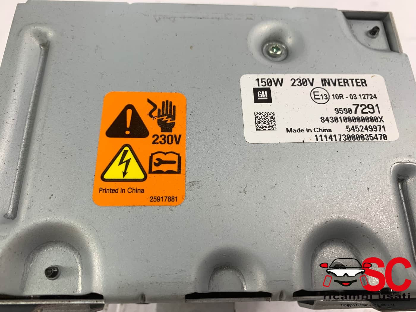 95907291 CENTRALINA MODULO DI CONTROLLO OPEL Mokka 1° Serie diesel
