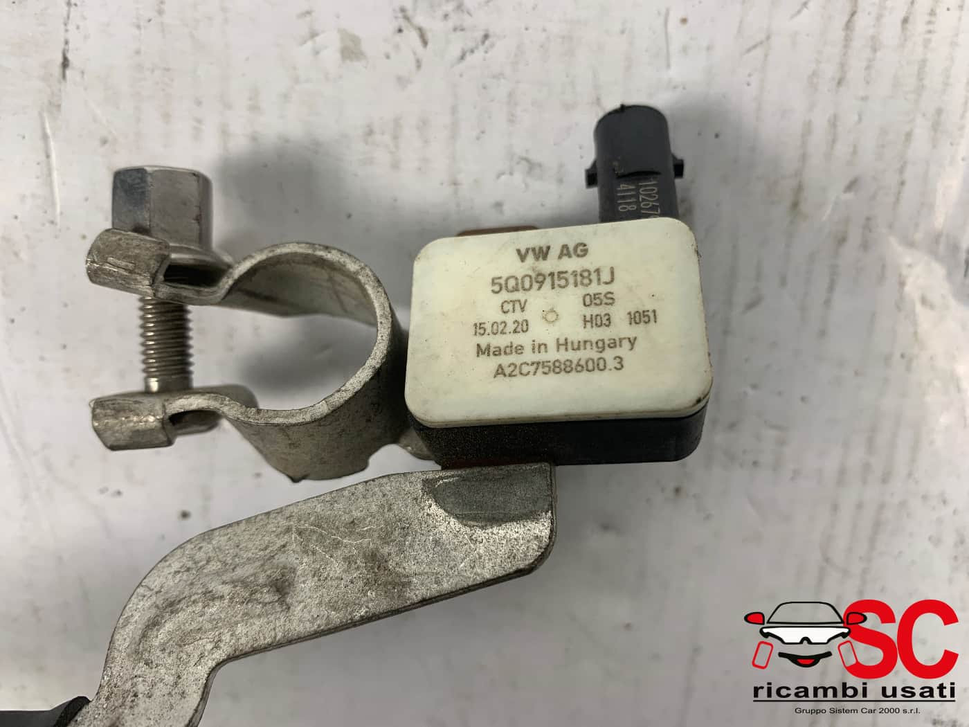 5Q0915181J CAVO BATTERIA AUDI Q2 Serie (GAB) diesel