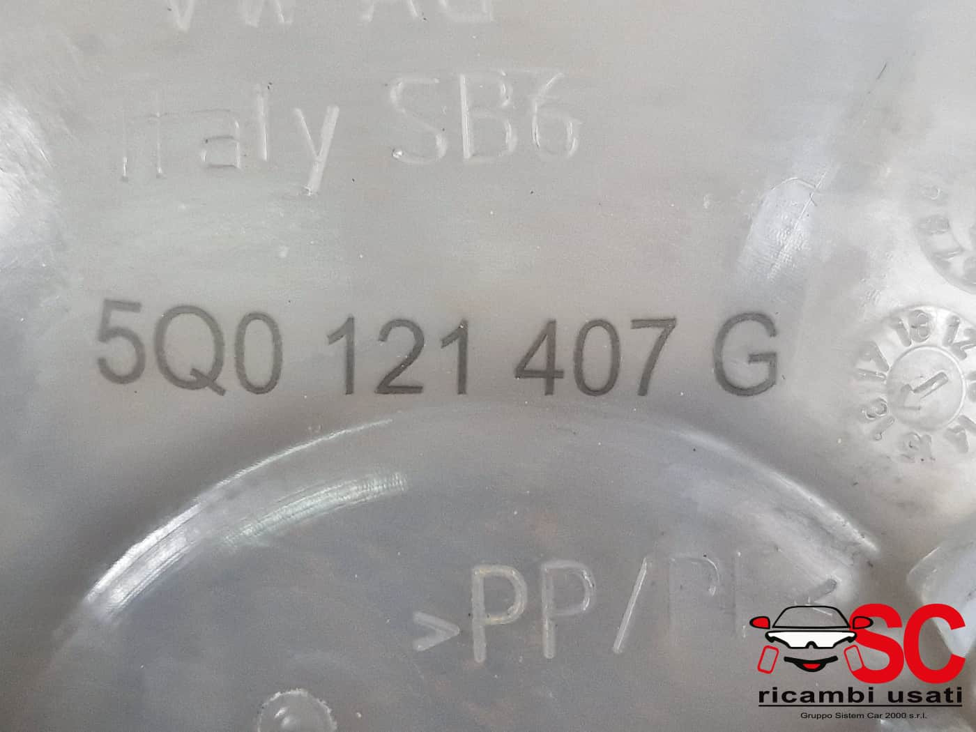 5Q0121407G VASCHETTA LIQUIDO RADIATORE SEAT Ateca Serie diesel