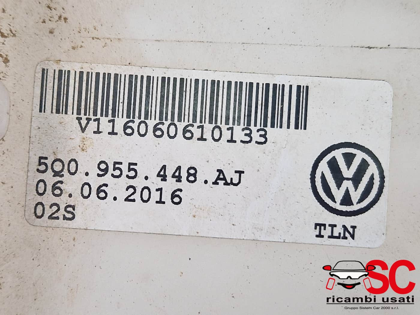 5Q0955448AJ VASCHETTA TERGI ANT SEAT Ateca Serie diesel
