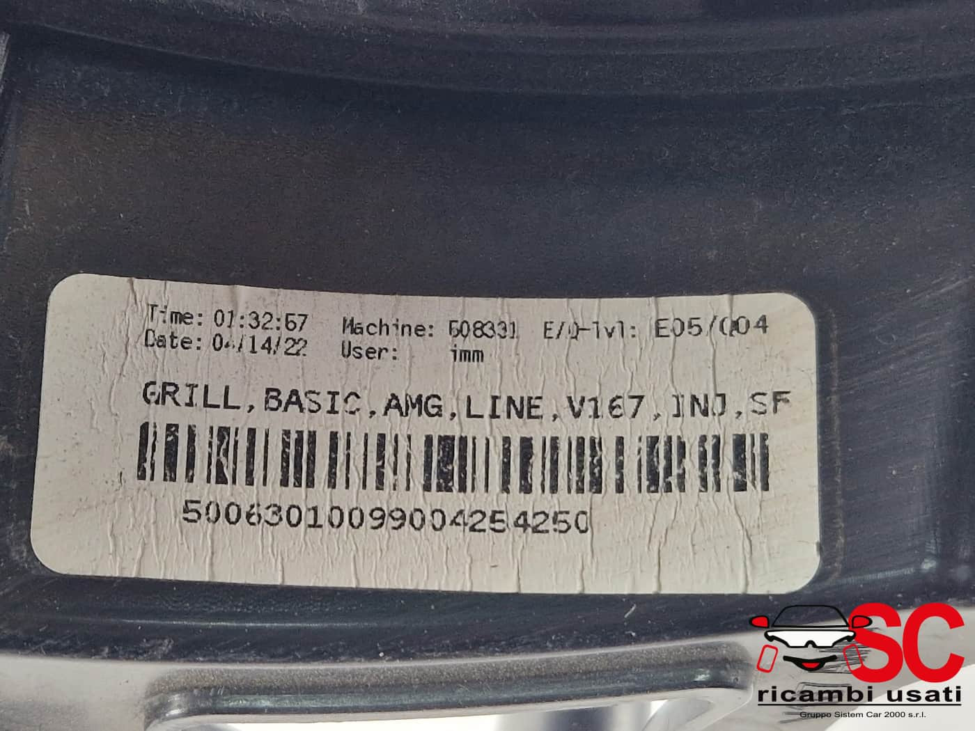 GRIGLIA PARAURTI MERCEDES GLE W167 A1678886000 (18>)