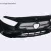 A1778802805 PARAURTI ANTERIORE SEMICOMPLETO MERCEDES Classe A Serie (W177) benzina 2000