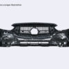A2068853801 PARAURTI ANTERIORE SEMICOMPLETO MERCEDES Classe C S206 Station Wagon Serie diesel 2000