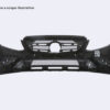 A2138807201 PARAURTI ANTERIORE SEMICOMPLETO MERCEDES Classe E W213 diesel 2000