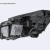 FARO FANALE ANTERIORE DESTRO A LED MERCEDES Classe S W222 6° Serie A2228207461 (13>)