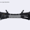 A2228804600 PARAURTI ANTERIORE SEMICOMPLETO MERCEDES Classe S W222 6° Serie diesel 3000
