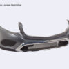 A2538850425 PARAURTI ANTERIORE SEMICOMPLETO MERCEDES GLC Serie (W253) diesel 2000
