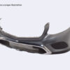 A2538850425 PARAURTI ANTERIORE SEMICOMPLETO MERCEDES GLC Serie (W253) diesel 2000