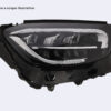 FARO FANALE ANTERIORE DESTRO A LED MERCEDES GLC Serie (W253) A2539068201 (15>)