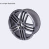 CERCHIO IN LEGA MERCEDES GLS Serie (X167) A1674015100 (19>)