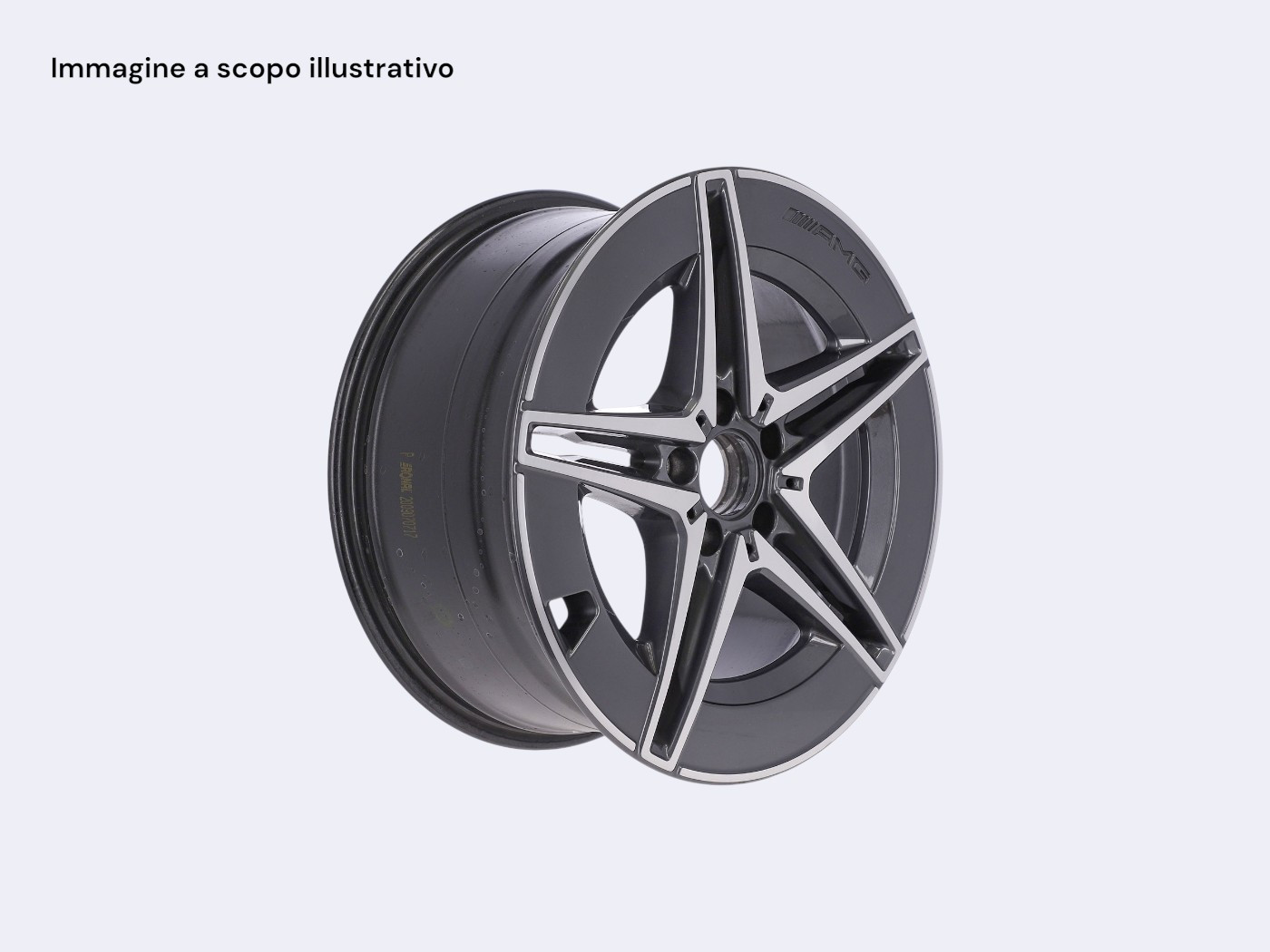 CERCHIO IN LEGA MERCEDES Classe C W206 Serie A2064011800 (21>)