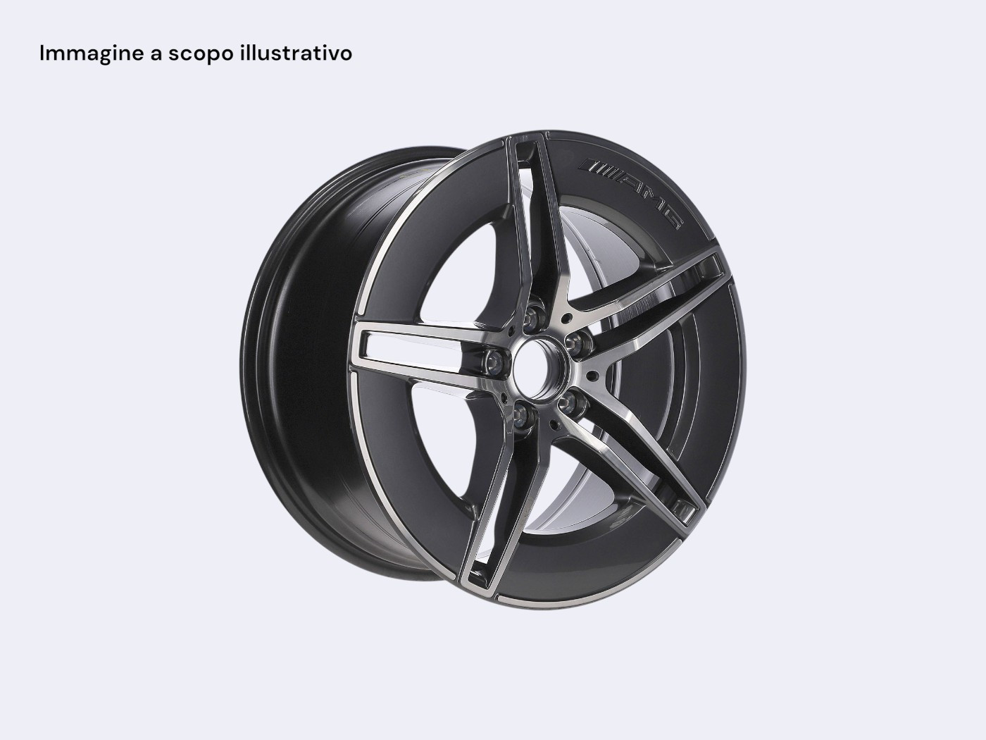 4 CERCHI IN LEGA MERCEDES Classe E Berlina (W214) A2144010300 (23>)