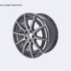 4 CERCHI IN LEGA MERCEDES GLA Serie (H247) A2474011900 (20>)