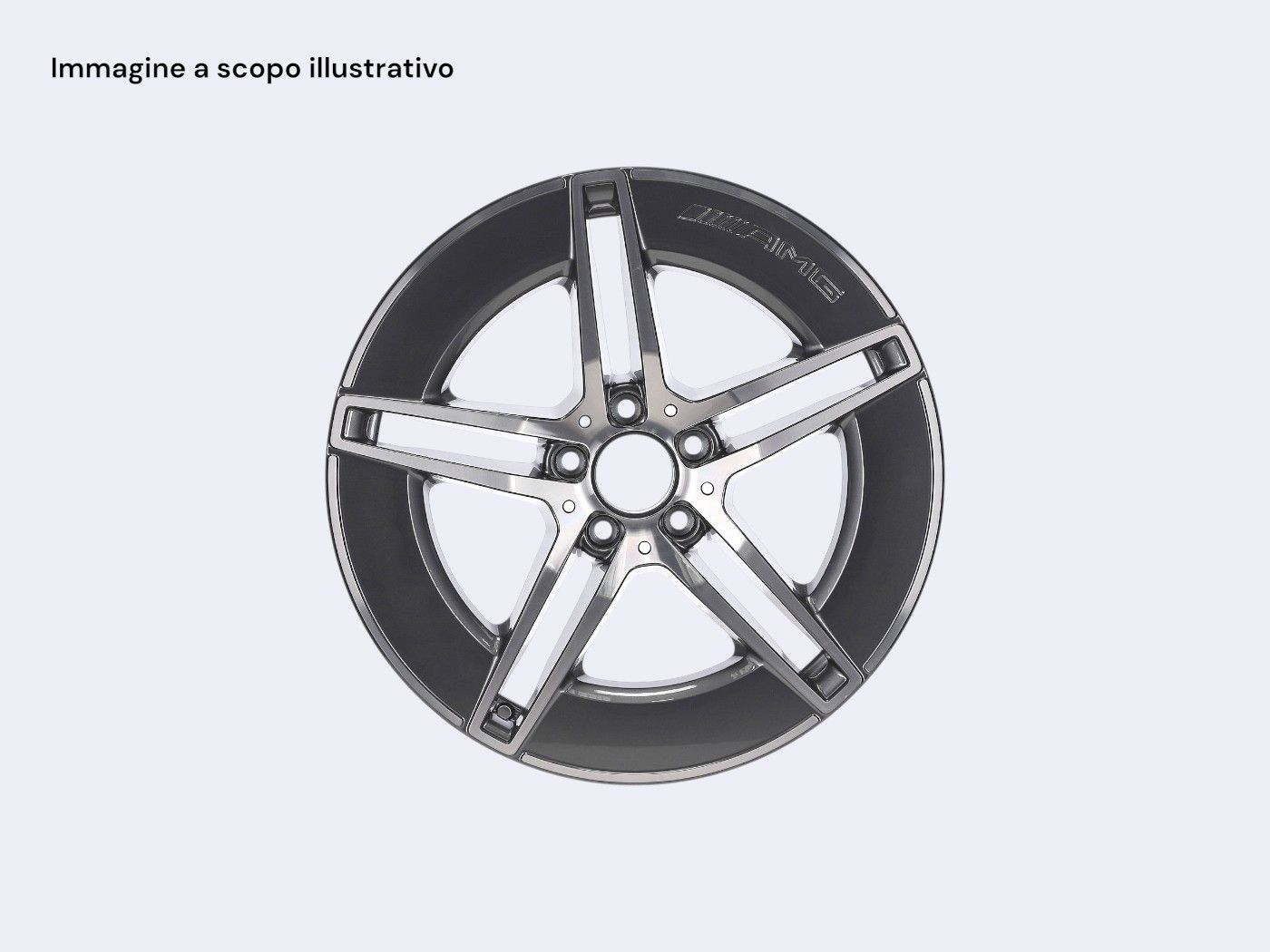 4 CERCHI IN LEGA MERCEDES Classe E Berlina (W214) A2144010300 (23>)