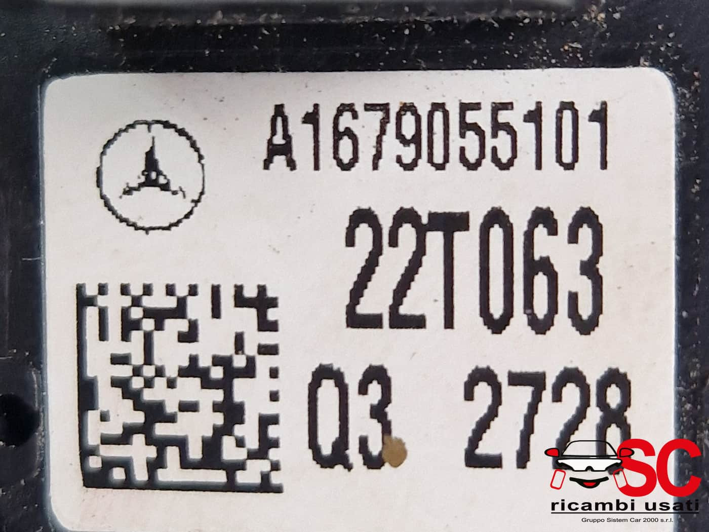 PULSANTE INTERRUTTORE ACCENSIONE MERCEDES GLE W167 A1679055101 (18>)