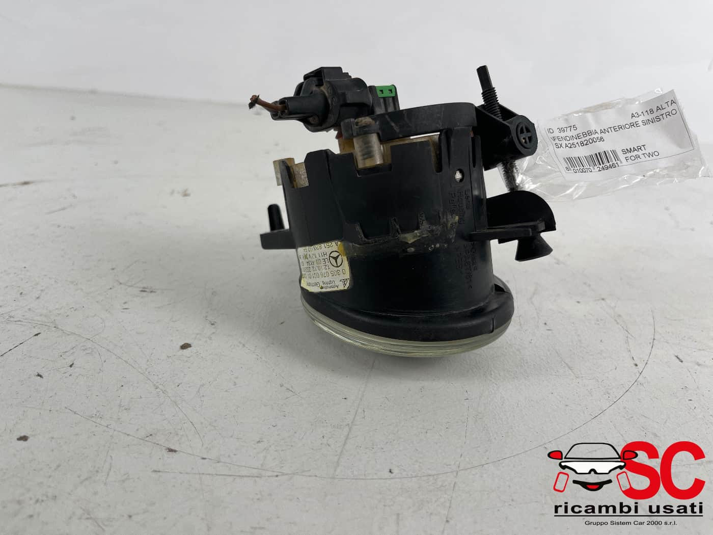 FENDINEBBIA ANTERIORE SMART Fortwo Coupé (W451) A251820056 (07>15)