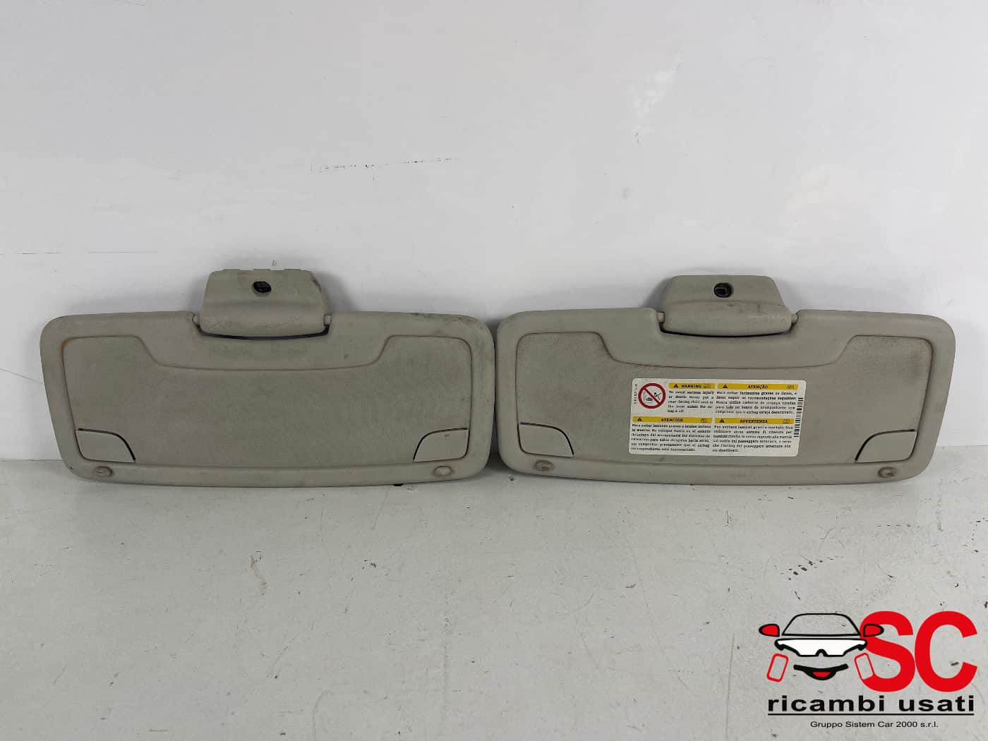 COPPIA PARASOLE DX E SX SMART Fortwo Coupé (W451) (07>15)