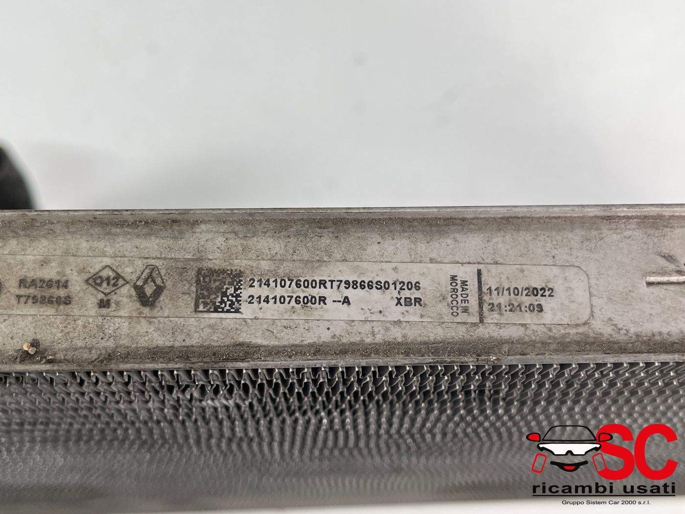 214107600R RADIATORE ACQUA RENAULT Express Serie diesel
