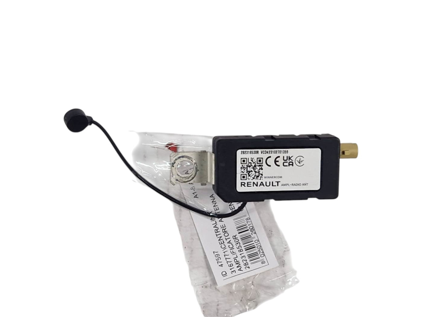 AMPLIFICATORE ANTENNA RENAULT CLIO Serie V 282318530R (19>)