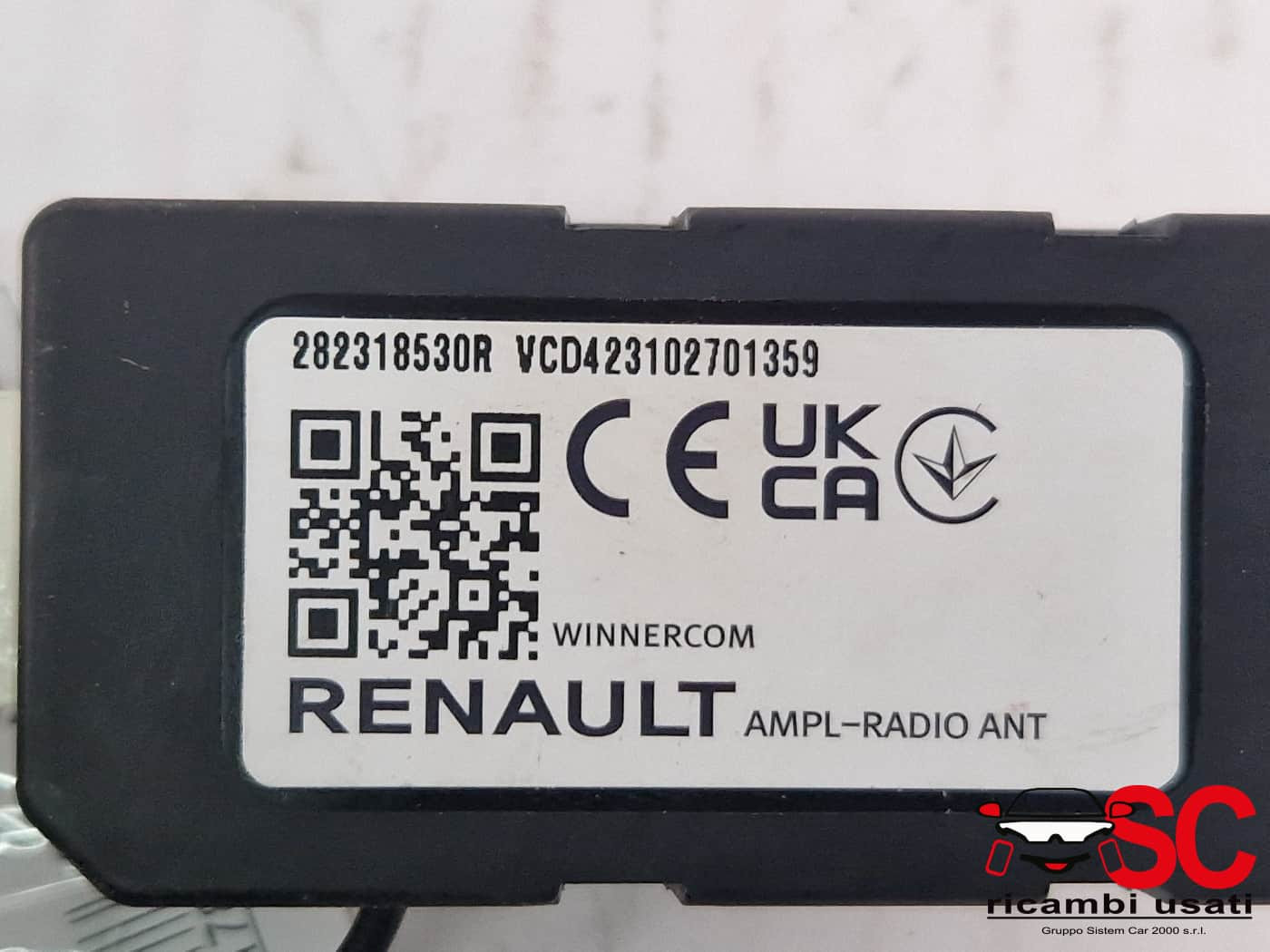 AMPLIFICATORE ANTENNA RENAULT CLIO Serie V 282318530R (19>)