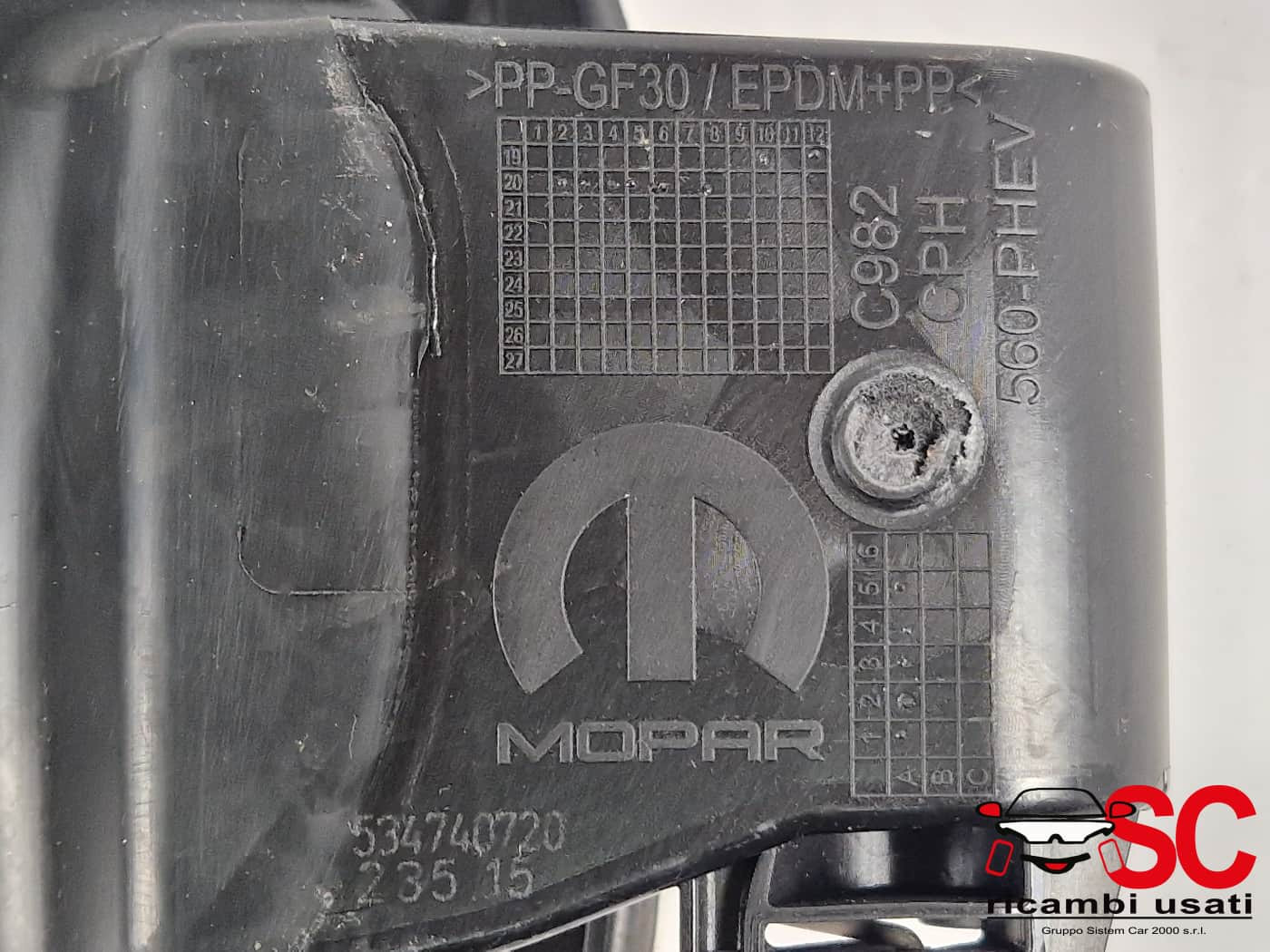 SPORTELLINO CARBURANTE JEEP Compass Serie 53474072 (16>)