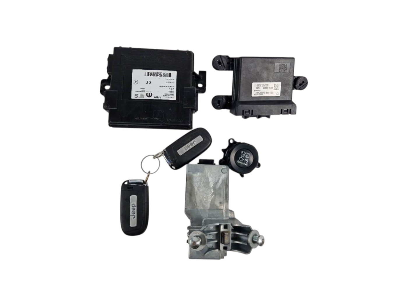 52088433 BLOCCHETTO ACCENSIONE CON CHIAVE PIU JEEP Compass Serie diesel
