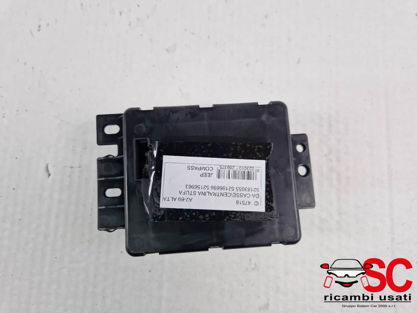52183055 CENTRALINA ARIA CONDIZIONATA JEEP Compass Serie Diesel