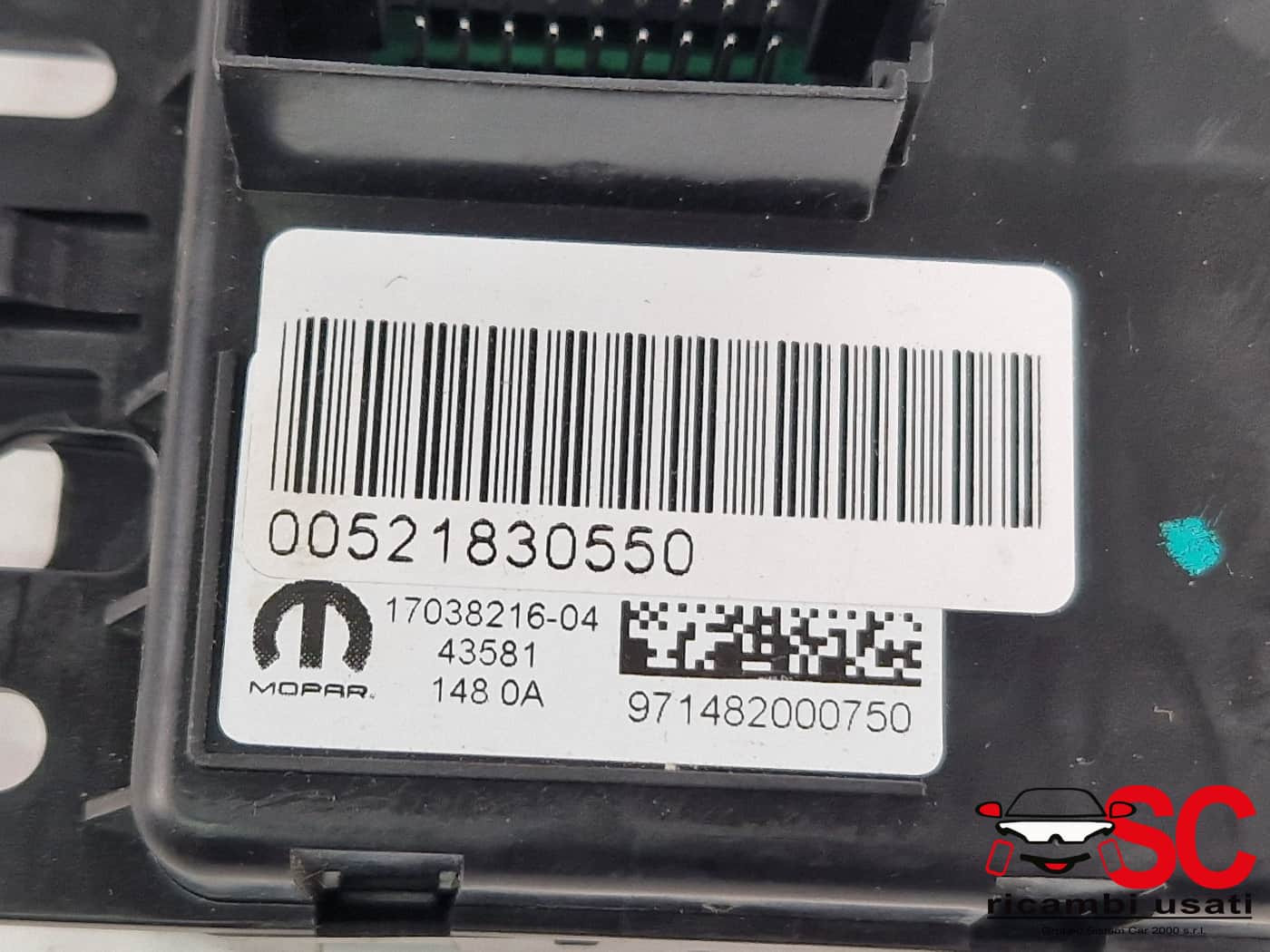 52183055 CENTRALINA ARIA CONDIZIONATA JEEP Compass Serie Diesel
