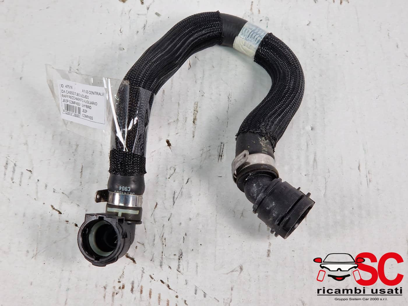 52141863 TUBI ACQUA JEEP Compass Serie diesel