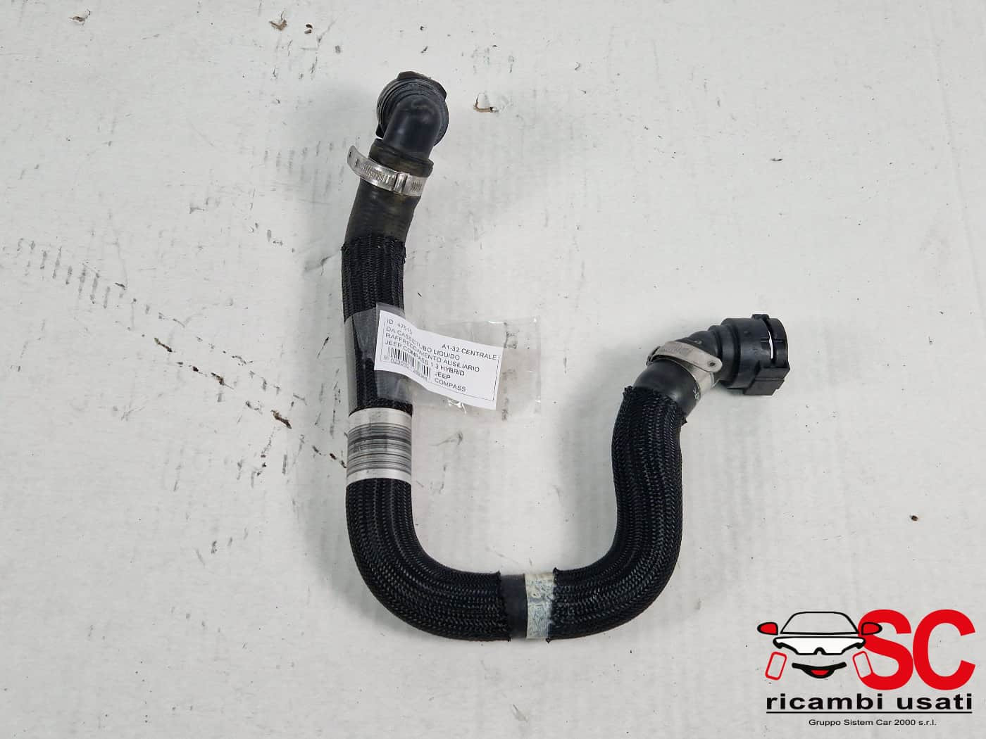 52141869 TUBI ACQUA JEEP Compass Serie Diesel