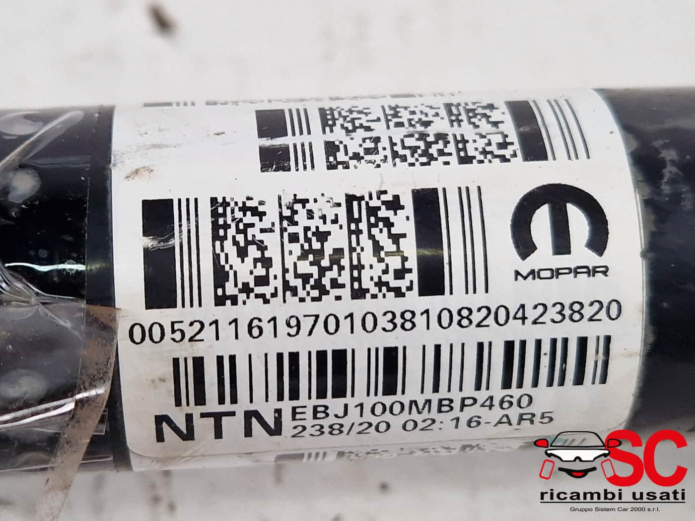 SEMIASSE ANTERIORE SINISTRO JEEP Compass Serie 52116197 (16>)