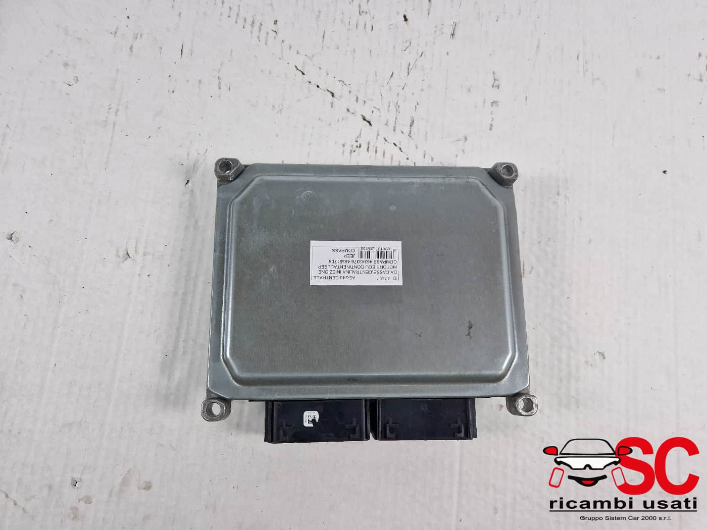 46343376 CENTRALINA MOTORE JEEP Compass Serie Diesel