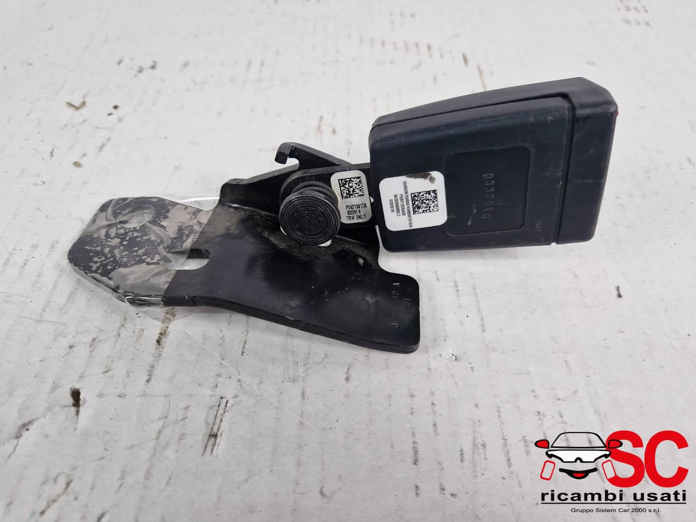 AGGANCIO CINTURA DI SICUREZZA POSTERIORE JEEP Compass Serie 60967028 (16>)
