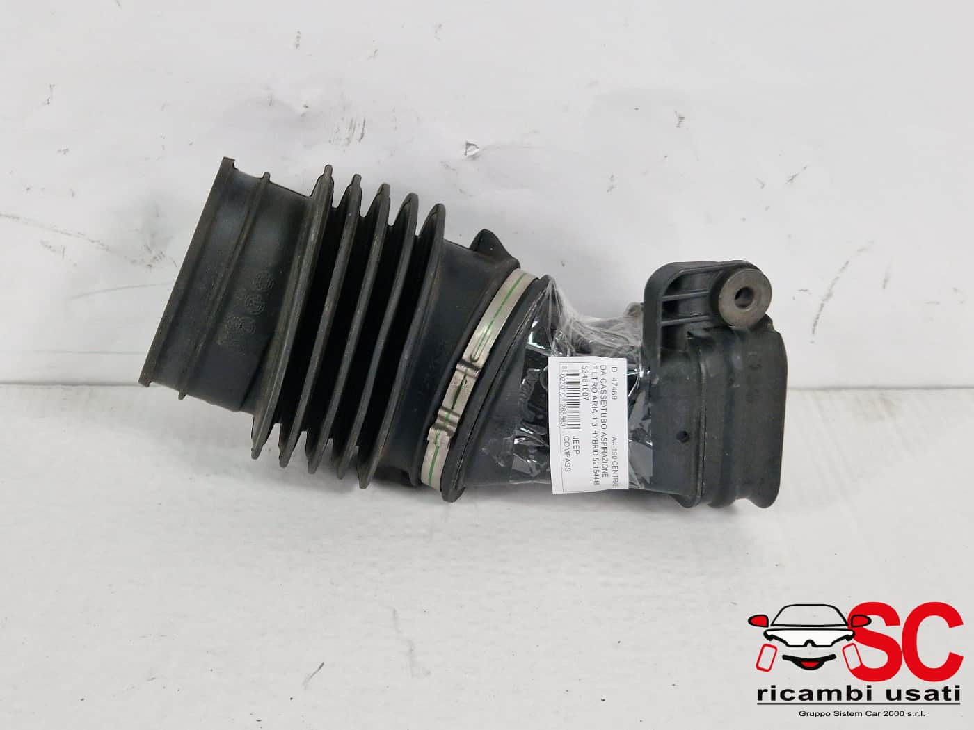 52154448 TUBO ASPIRAZIONE FILTRO ARIA JEEP Compass Serie Diesel