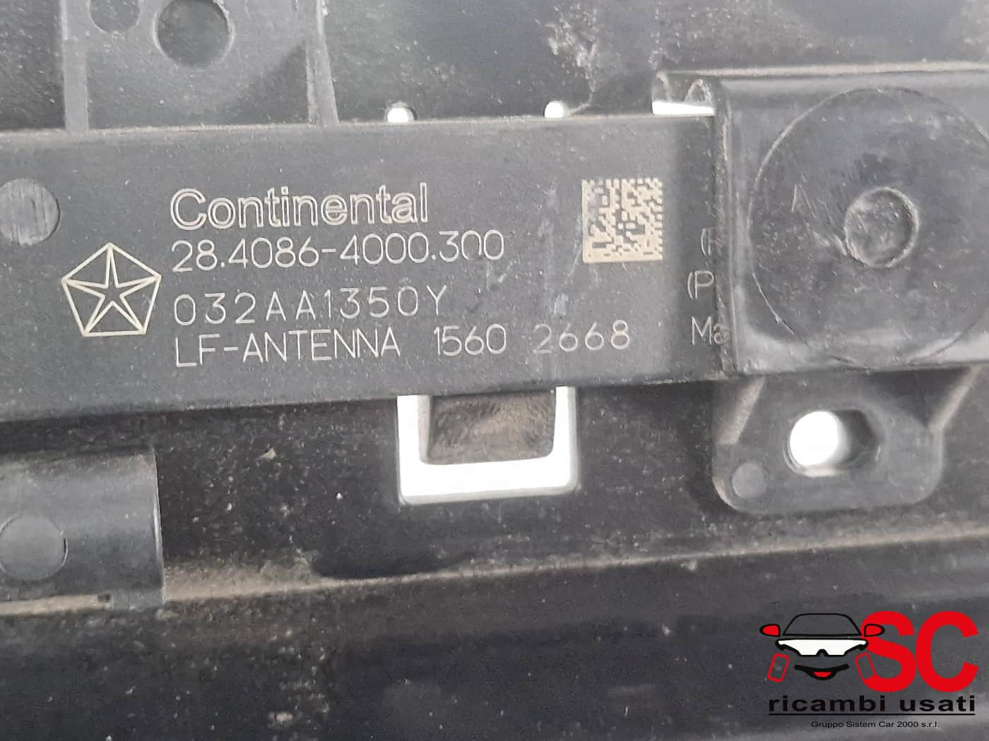 SUPPORTO PARAURTI POSTERIORE JEEP Compass Serie 68244465AA (16>)