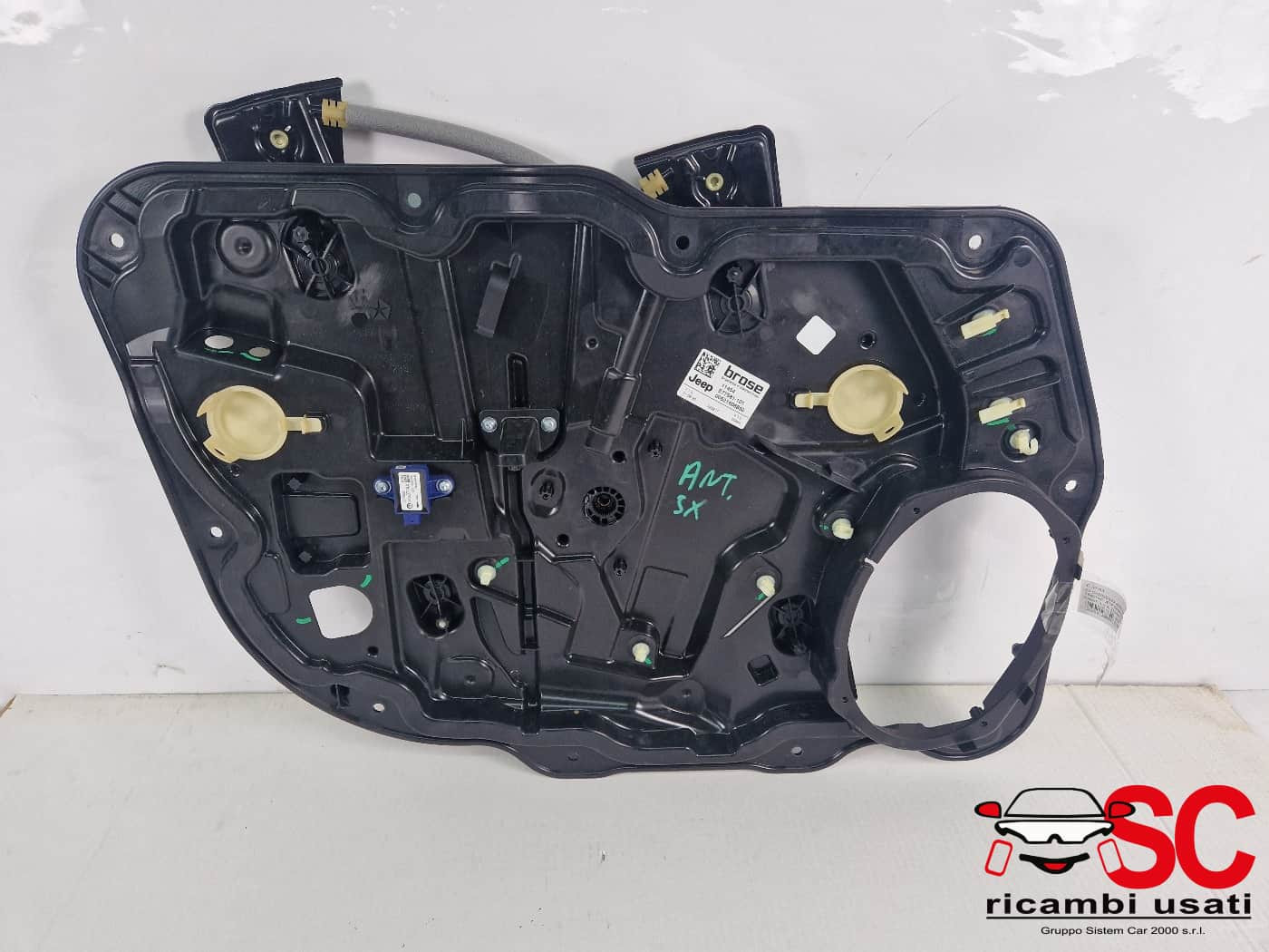 MECCANISMO ALZAVETRO ANT. SX JEEP Compass Serie 52160685 (16>)