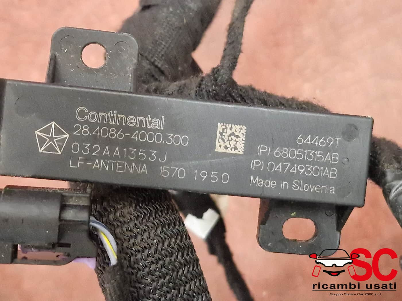 52172633 CABLAGGIO INTERNO ABITACOLO JEEP Compass Serie Diesel