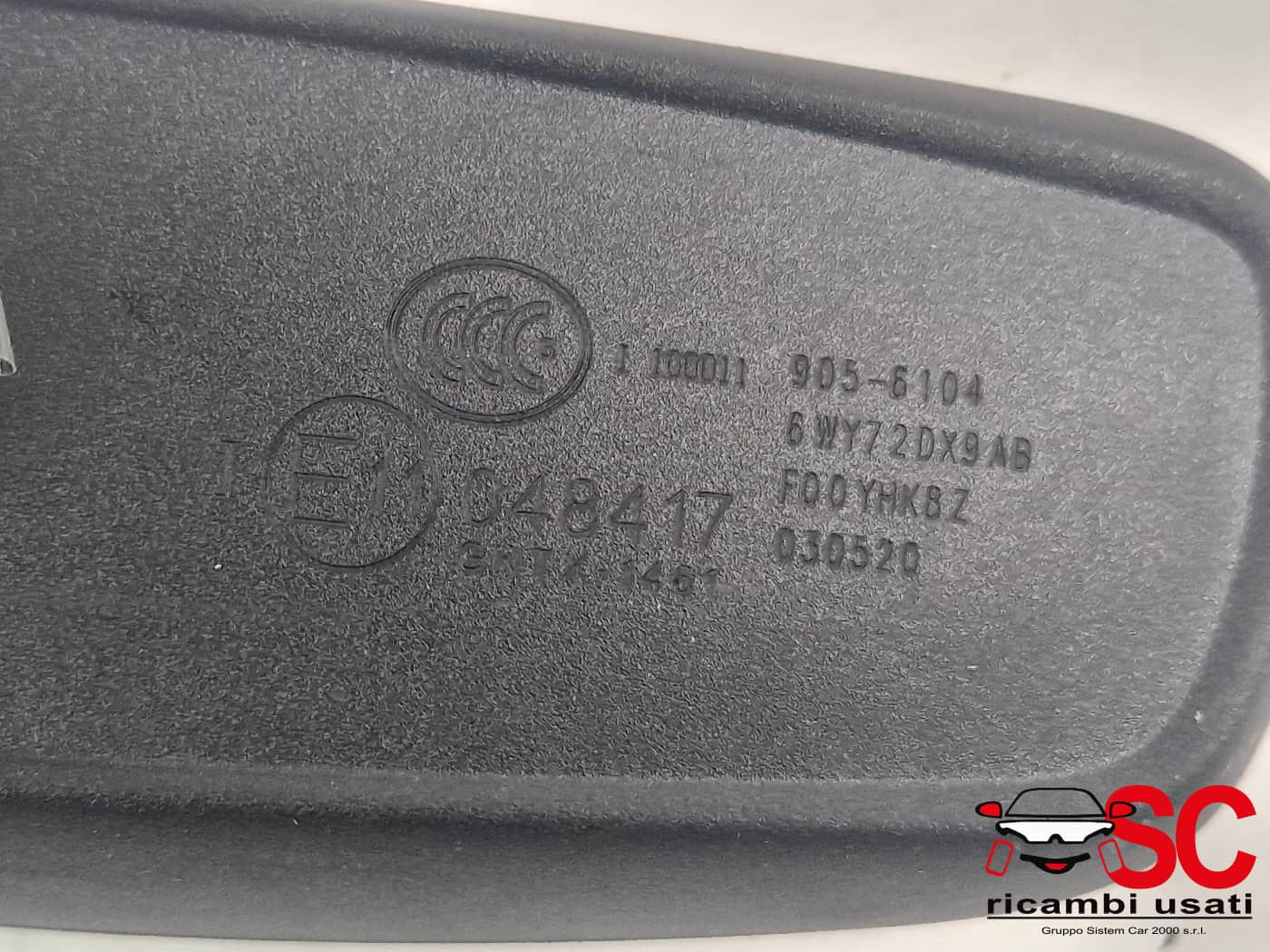 SPECCHIETTO RETROVISORE INTERNO JEEP Compass Serie 6WY72DX9AB (16>)