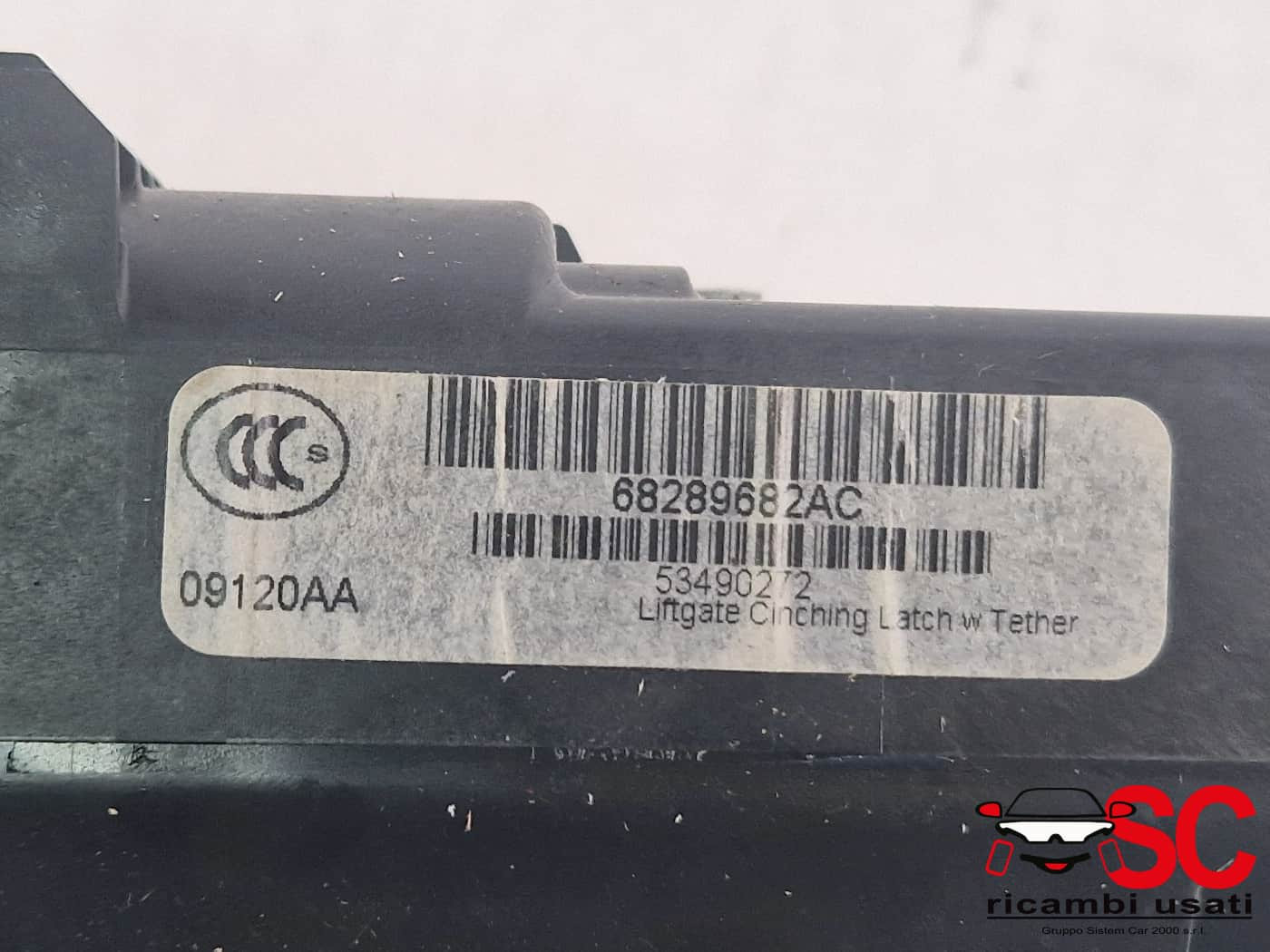 SERRATURA PORTELLONE POSTERIORE JEEP Compass Serie K68247939AC (16>)