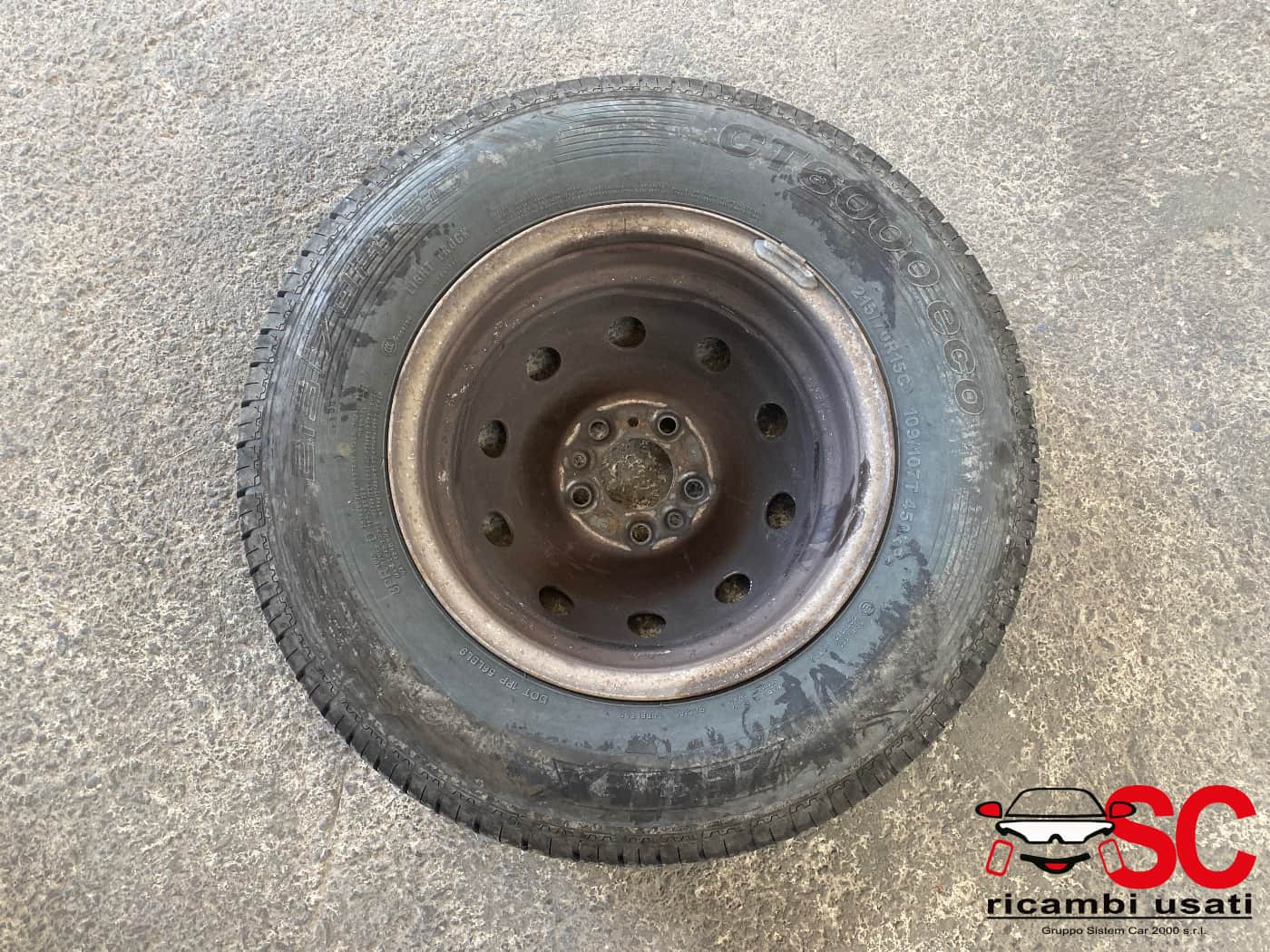 CERCHIO IN FERRO FIAT Ducato 5° Serie (06>14)