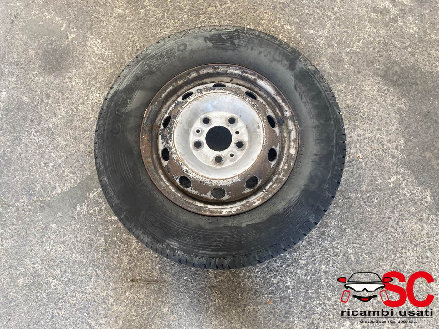 CERCHIO IN FERRO FIAT Ducato 5° Serie (06>14)