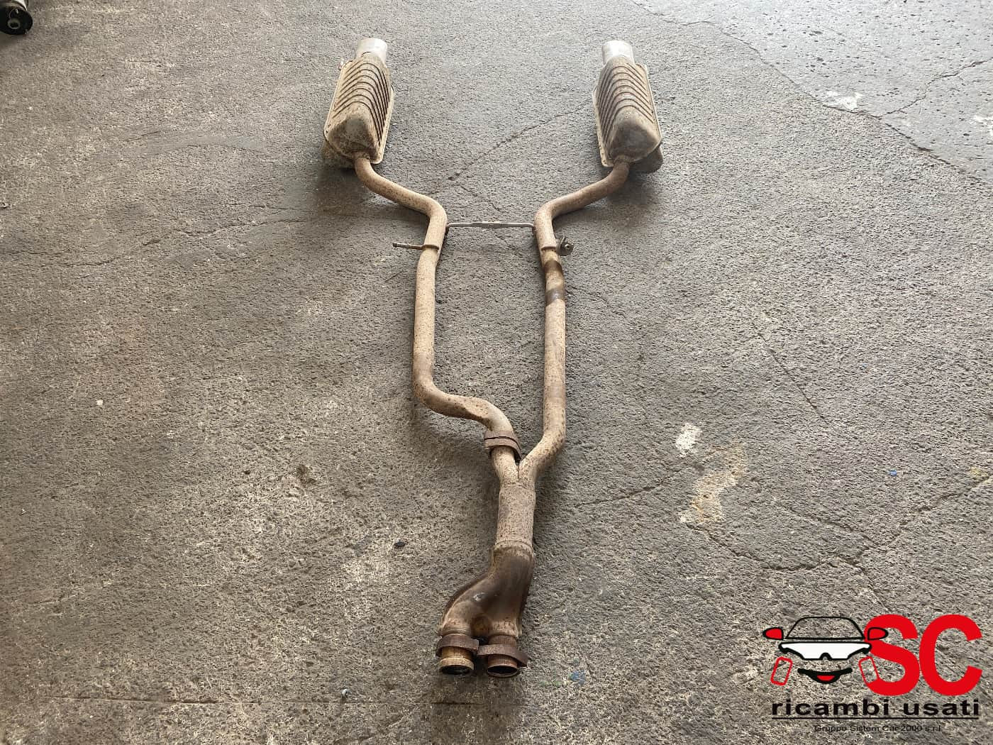MARMITTA COMPLETA DI TERMINALE SCARICO MERCEDES Classe CL C215 Serie (99>06)