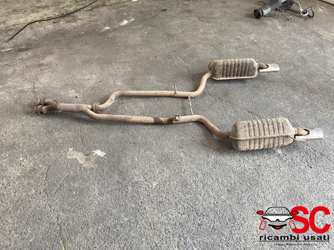 MARMITTA COMPLETA DI TERMINALE SCARICO MERCEDES Classe CL C215 Serie (99>06)